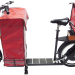 Lastenroller mit BigBag und Zustellertaschen